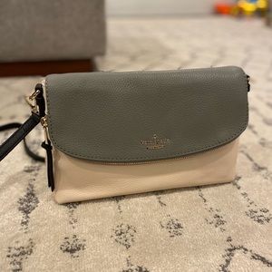 Grey & Beige Colorblock Kate Spade Crossbody